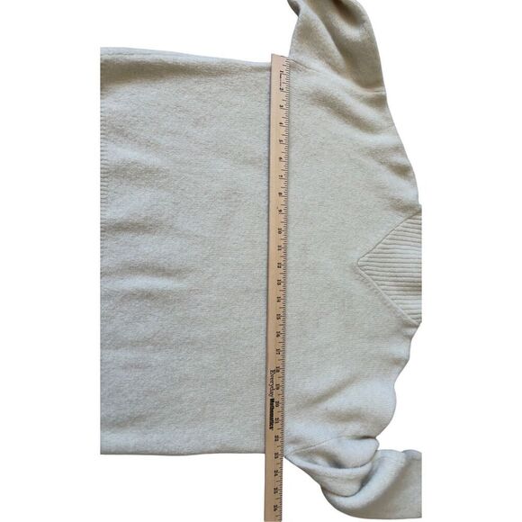 NEW Madewell Women's Dillon Mockneck Pullover Sweater M Cream - Picture 5 of 10